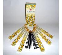 Hem Frangipani - Caja hexagonal con varitas de incienso (6 paquetes de 20 unidades = 120 unidades)