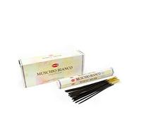 HEM Incienso White Musk - Varillas de Incienso (Aproximadamente 120 Varillas)