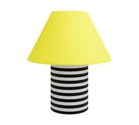 Hem Lámpara de mesa Toto Large 64 cm Wax yellow-black & white stripes