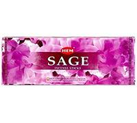 Hem Salvia Sage Varillas de Incienso de 120 Palos (6 x (20 Unidades)