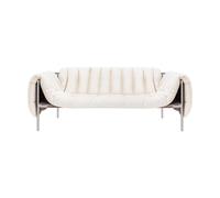 Hem Sofá de 2.5 plazas Puffy 205 cm Natural-acero inoxidable