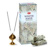 HEM - Tubo de Incienso (20 g, 6 Unidades), Color Blanco