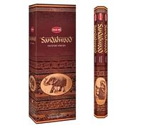 HEM - Varitas de Incienso Sándalo - (6 X 20 uds.)