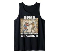 Hema Fighter - Cercado histórico para Amigos de Ritter Camiseta sin Mangas