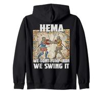 Hema Fighter - Cercado histórico para Amigos de Ritter Sudadera con Capucha