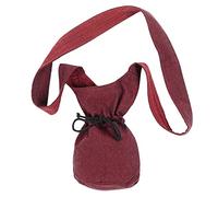 HEMAD Bolso de hombro medieval - en algodón - S Rojo