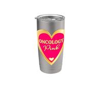 HEMATOLOGÍA ONCOLOGÍA PINK CÁNCER DE MAMA Vaso térmico de acero inoxidable de doble pared