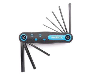 HemBorta® Plegables Llaves Allen 8 Piezas Métricas 1.5-8mm Juego Llaves Allen, Plegable Juego de Llaves Allen Hexagonales con de 1,5, 2, 2,5, 3, 4, 5, 6 y 8 mm Llaves Allen