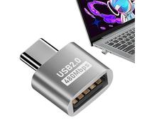 Hembra USB macho - USB hembra macho | Adaptador de velocidad rápida de metal de aleación de zinc para tableta y ordenador portátil