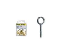 Hembrilla Cerrada Zincada 20x70 mm. 8 unidades