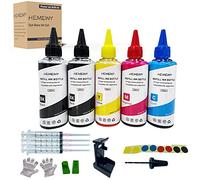 HEMEINY Kits de recarga de tinta de 500 ml compatibles con cartuchos de tinta HP 68XL 67XL 305XL 300XL 650XL 901XL 62XL 21XL 22XL Series