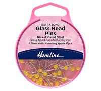 Hemline - Alfileres de cabeza (50 mm)