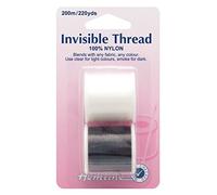 Hemline H240.2 | 100% Nylon Invisible Thread | 200m | | For Light & Dark by Hemline