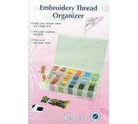 Hemline H3003.L - Organizador de hilo y hilo para bordar (plástico, tamaño grande)