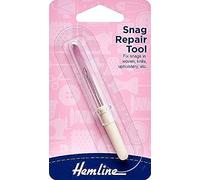 Hemline - Herramienta de reparación tejidos Azul Sólido 2 cm x 5 cm Algodón/100% Tejido de punto