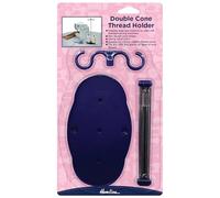 Hemline Soporte de Rosca de Doble Cono, Color Plateado