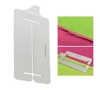 Hemming Clips - Portable Sewing Clamp Tool | Portable Hemming Clamp And Sewing Clips Ruler For Straight or Irregular Binding, Ideal for Dressmaking, Pinning Tulle, Cotton, Linen, Denim & Synthetic Fab