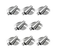 Hemming Feet for Sewing Machine - Stainless Steel 3 to 10mm 8 Sizes, Sewing Machine Hemmer Feet Set for Home, Sewers Craft Enthusiasts, DIY Project Clothing Repair Kit