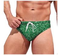 HEMNACU Bañador Slip de Natación Corto Ajustado para Hombre Ropa de BañO Natación Pantalones Cortos Hombre Ajustado Corto Bañador con Cordón de Tiro Slip para Hombre Ropa de Playa