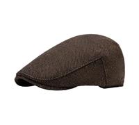 HEMNACU Boina de Verano para Hombre Transpirable de Malla Ajustable Gorra Plana Vasca Ivy Gorras de Pescador Irlandesa Ajustable de Conductor Cabbie Gatsby Boina Gorra de Periodista