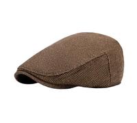 HEMNACU Boina de Verano para Hombre Transpirable de Malla Ajustable Gorra Plana Vasca Ivy Gorras de Pescador Irlandesa Ajustable de Conductor Cabbie Gatsby Boina Gorra de Periodista