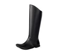 HEMNACU Botas de Montar para Damas y Caballeros Botas Largas de Caballero Retro de Cuero Pu Zapatos de Equitación Al Aire Libre para Carreras de Caballos para Uso Diario