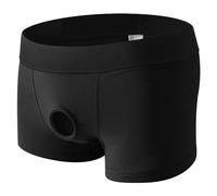 HEMNACU Calzoncillos Abiertos y Sexys Braguitas de Anillo Calzoncillos EróTicos con Anillo de Silicona Slips Frontales Abiertos y Sexys Bikini con Corte Hueco Ropa Interior para el Pene de Hombre