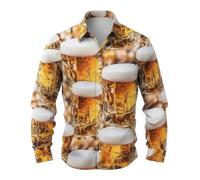 HEMNACU Camiseta Manga Corta Camuflaje Caza Talla Grande Top para Exteriores Camisa Superior Moderna de Ocio Estilo Exterior para Un Look Seguro de Sí Mismo Sudadera Hombre con Estampado de Jungla