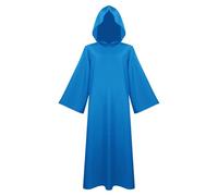 HEMNACU Uniforme con Capucha Celebrar Festivales de Carnaval y el Día del Libro Capa Hombre para Túnica Jedi con Capucha Capa de Halloween Navidad Fiesta Cosplay Disfraz Capa de Vampiro Túnica