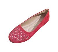 HEMNACU Zapatos Bajos de Mujer Casuales de Punta para el Trabajo Transpirables para Senderismo Excursiones Paseos Al Aire Libre Deportivos Antideslizantes Suaves Zapatillas de Gimnasia