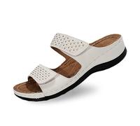 HEMNACU Zapatos de Casa Plataforma Zapatillas Cómodas para el Hogar y CompañEros PráCticos de Ocio Sandalias Ortopédicas de Mujer Orthofit Zapatillas Verano Chanclas Abiertas
