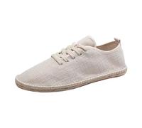 HEMNACU Zapatos Espadrilles de Hombre Al Aire Libre Punta Cerrada Mocasin Slip-On Zapatillas Casuales de Corte Bajo con Plataforma Zapatillas Casual de Lana Merino 3D Stretch Cordones SúPer Ligeros