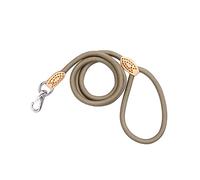 Hemobllo 1.25M Correa de Perro de de Servicio Cuerda de de de y Metal Color Beige para Entrenamiento y Paseos