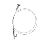 Hemobllo 1 juego Cuerda de Colgar Cuadros Resistente con Ganchos de Soporte para Marco de Fotos DIY Sistema de Suspensión Ajustable para Hogar Oficina y Escuela