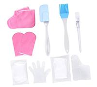Hemobllo 1 juego Guantes Hidratantes para Manos y Pies Accesorios Spa para Cuidado de Juego de Lavables y Reutilizables para Tratamientos de Paraffina y Masajes Casa o Color Aleatorio