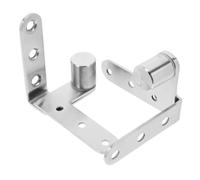 Hemobllo 1 par Bisagras Ocultas Inoxidable con Diseño de Rebote Automático para Puertas Secretas y Plegables Resistente y Duradera para Puertas Interiores Almacenamiento