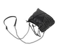 Hemobllo 1 pieza Bolso de de PU con Remaches y Cadena Bandolera de Mujer para y Diseño y