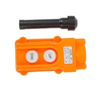 Hemobllo 1 pieza Controlador de Grúa Compacto con Botón de Mano Interruptor de Profesional Resistente y para Operaciones de Grúas