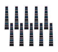 Hemobllo 10 Pegatinas para Diapasón de Violín Fáciles de Usar y Proteger el Diapasón para Violinistas Principiantes y Profesionales Tamaño 4/4