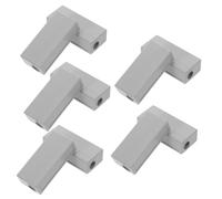 Hemobllo 10 Piezas Bloque de Terminales de Cobre Macizo 25-16 Mm² con Barra de Puesta a Tierra Eléctrica Regleta de Bornes Metálica para Conexión Segura en Armarios Eléctricos y Cableado