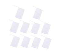 Hemobllo 10 piezas Bolsa de Malla para Jabón Doble Espumante Multifunción para Limpieza Facial y Corporal para Hacer con Cuerda para Colgar