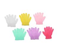 Hemobllo 10 Piezas Dedales Exfoliantes Guantes De Limpieza Profunda Para Ducha Guante De Baño Seguro De Material Suave Para Exfoliar La Piel La Ducha Diaria