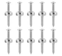 Hemobllo 10 Piezas Hebilla De Guitarra Para Eléctrica Casquillo De Unión De Mástil Bujes Con Tornillo De Guitarra Para Colgador Cuello