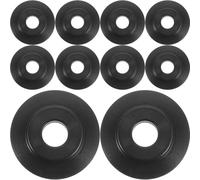 Hemobllo 10 Piezas Herramienta Cortadora de Tubos, Cortador de Escape, Cuchilla de Corte Hss Negra, Superficie Lisa, Resistente, para Fontanería