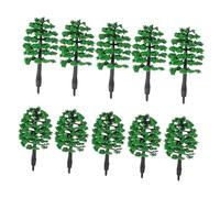 Hemobllo 10 Piezas Miniature Model Trees Realistic Landscape Decorations For Table Railway Dollhouse DIY Office Desk Craft