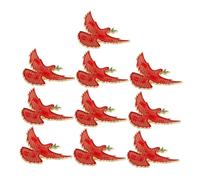 Hemobllo 10 Piezas Peace Dove Brooch Pins With Branch Metal Pigeon Label Pins For Shirt Collars Dresses Bags Jackets Scarves Elegant Accessories For Women And Men