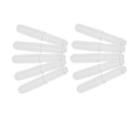 Hemobllo 10 Piezas Varilla de Repuesto para Portarrollos de Papel Higiénico de Plástico Resorte, Diseño Minimalista Blanco para Baño y Hogar