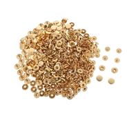 Hemobllo 100 Juegos Leather Snap Fasteners Metal Sewing Buttons For Jackets Bags Clothes DIY Craft Accessories