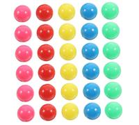 Hemobllo 100 piezas Bolas Plásticas Huecas de Colores para y Problemas de Probabilidad con Diseño para Experimentos Matemáticos
