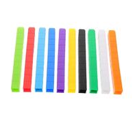 Hemobllo 100 Piezas Cubos de Matemáticas para Bloques de Construcción Plásticos Educativos para Aprendizaje Matemáticas Interactivos para Desarrollo Cognitivo y Coordinación Mano